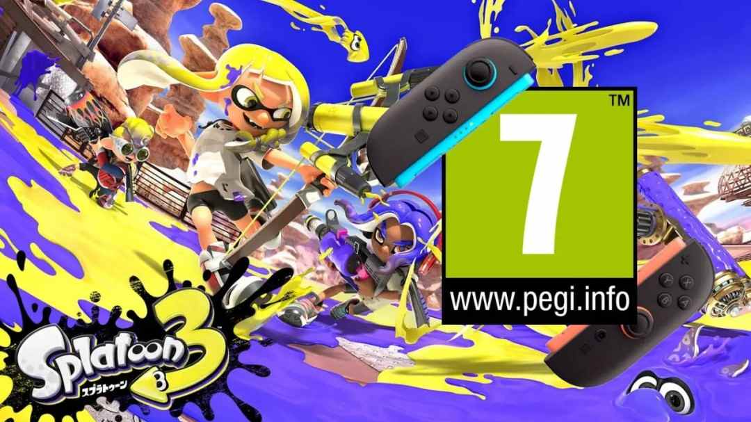 强化版来了?《斯普拉遁3》Switch2版已获欧洲评级 强化版来了?《斯普拉遁3》Switch2版已获欧洲评级