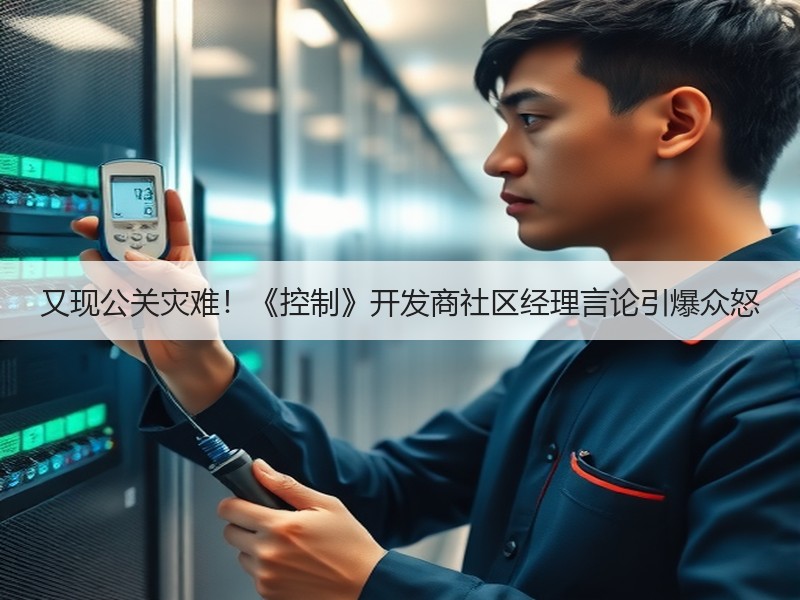 又现公关灾难！《控制》开发商社区经理言论引爆众怒