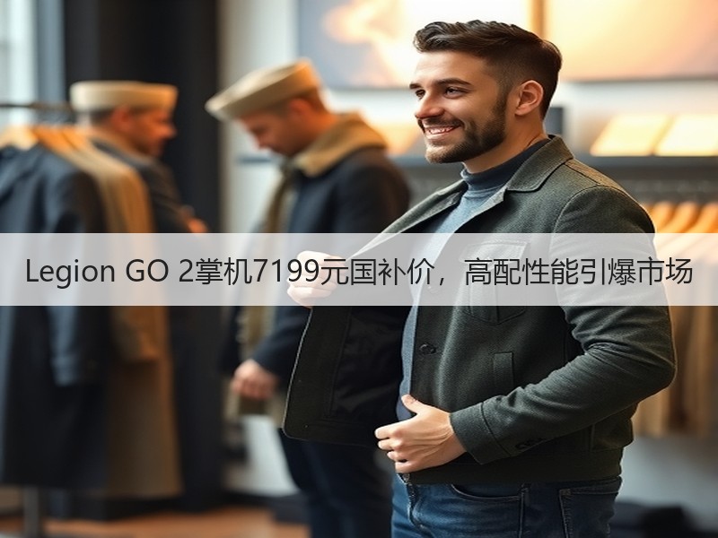 Legion GO 2掌机7199元国补价，高配性能引爆市场
