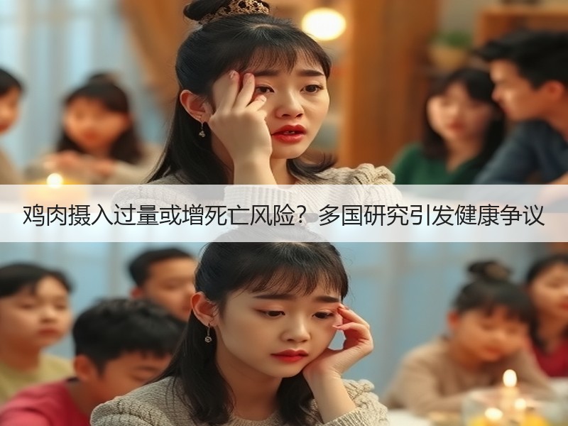 鸡肉摄入过量或增死亡风险？多国研究引发健康争议