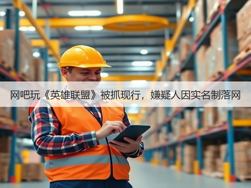 网吧玩《英雄联盟》被抓现行，嫌疑人因实名制落网