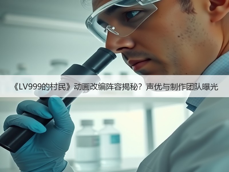 《LV999的村民》动画改编阵容揭秘？声优与制作团队曝光