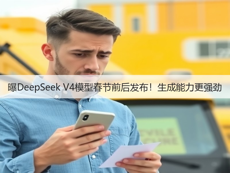 曝DeepSeek V4模型春节前后发布！生成能力更强劲
