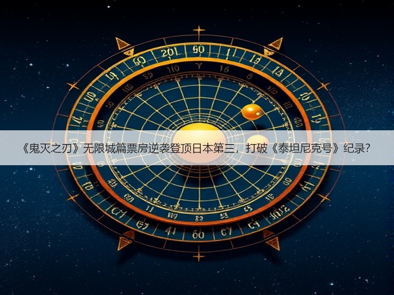 《鬼灭之刃》无限城篇票房逆袭登顶日本第三，打破《泰坦尼克号》纪录？