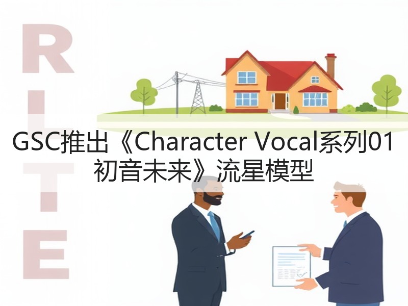 GSC推出《Character Vocal系列01 初音未来》流星模型