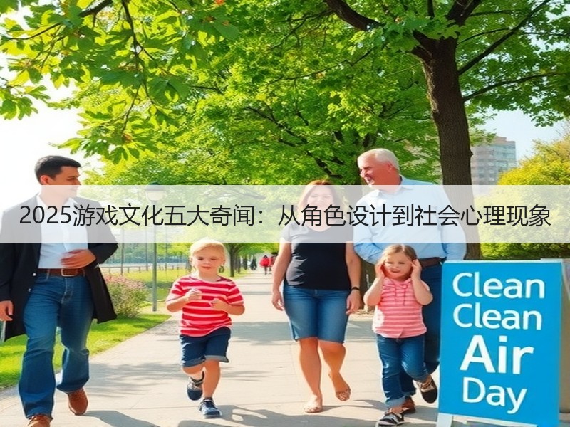 2025游戏文化五大奇闻：从角色设计到社会心理现象