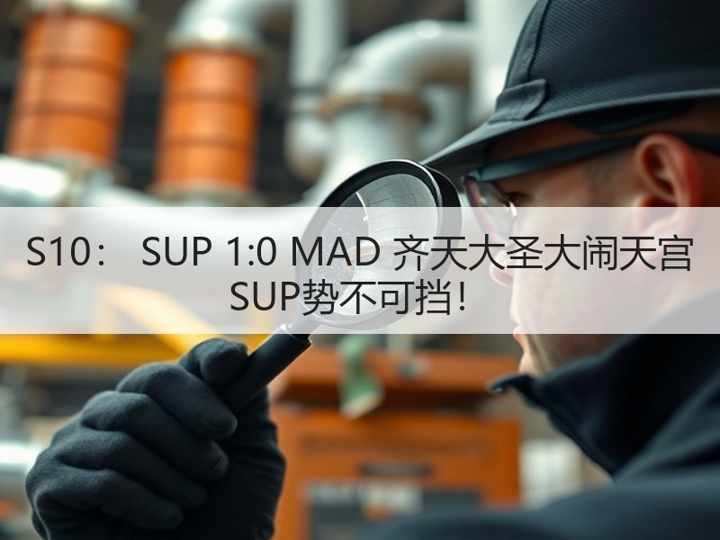 S10： SUP 1:0 MAD 齐天大圣大闹天宫 SUP势不可挡！