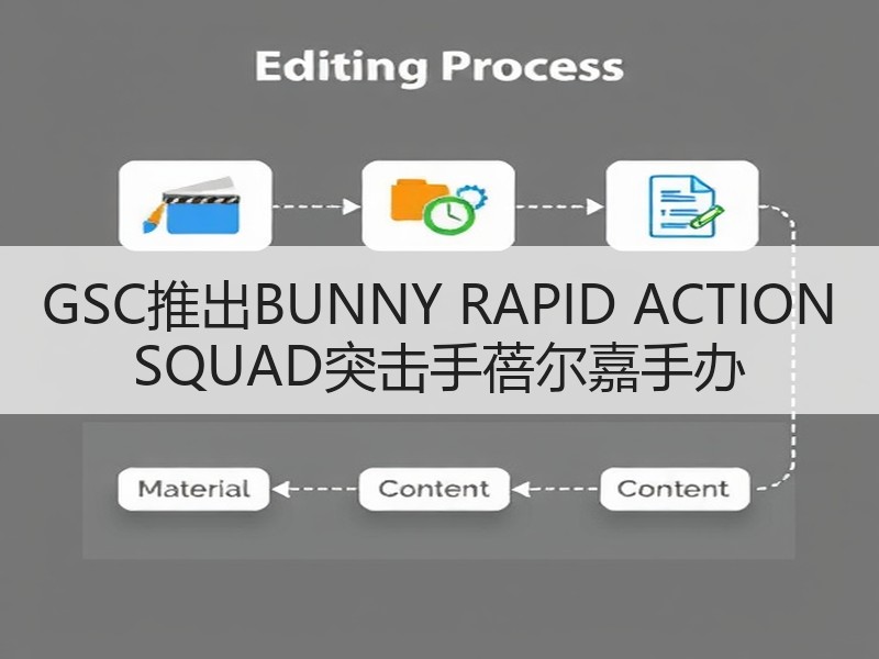 GSC推出BUNNY RAPID ACTION SQUAD突击手蓓尔嘉手办