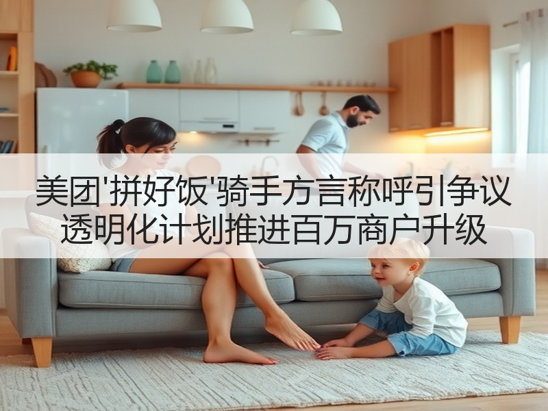美团'拼好饭'骑手方言称呼引争议 透明化计划推进百万商户升级