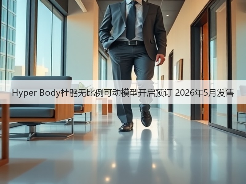 Hyper Body杜鹃无比例可动模型开启预订 2026年5月发售