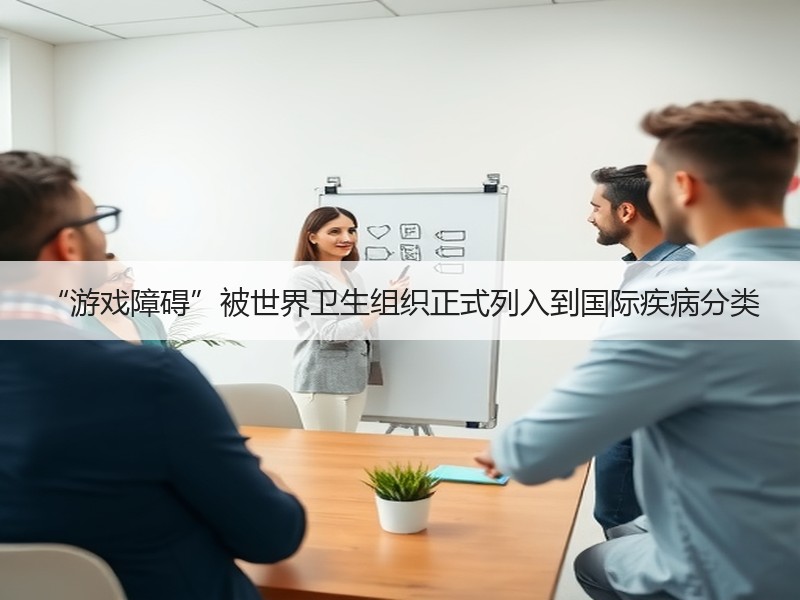 “游戏障碍”被世界卫生组织正式列入到国际疾病分类