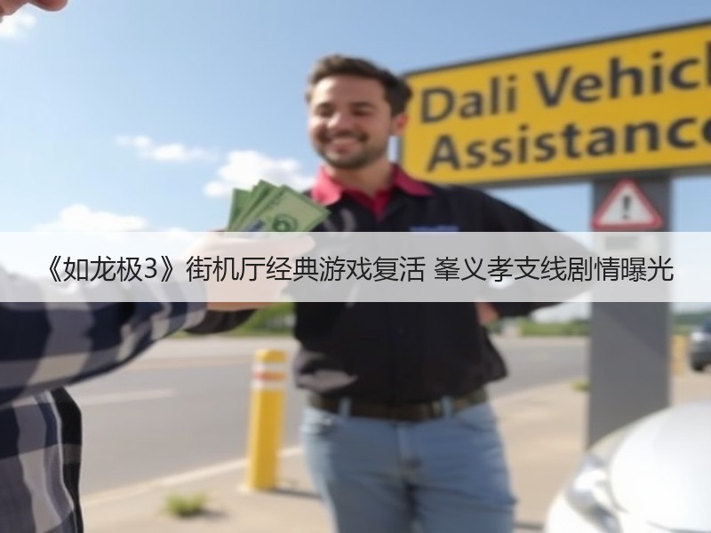《如龙极3》街机厅经典游戏复活 峯义孝支线剧情曝光