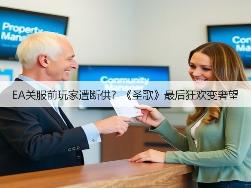 EA关服前玩家遭断供？《圣歌》最后狂欢变奢望
