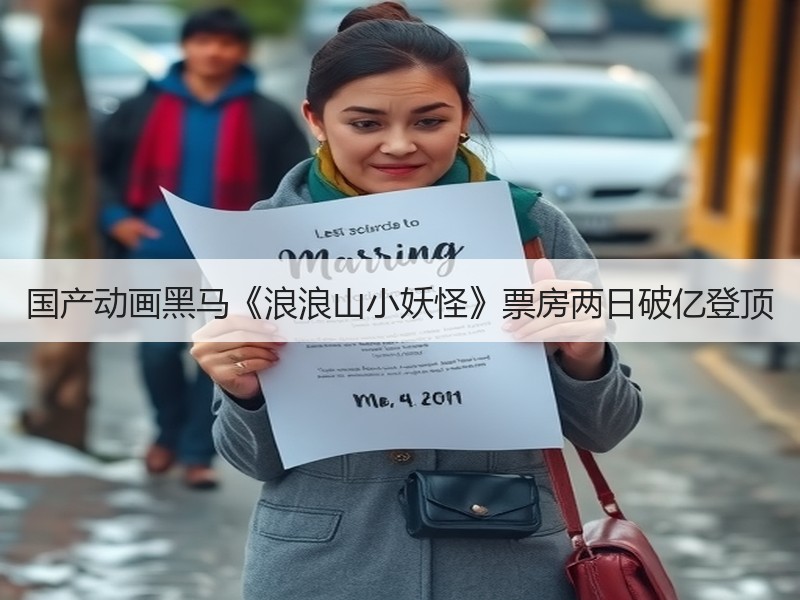 国产动画黑马《浪浪山小妖怪》票房两日破亿登顶