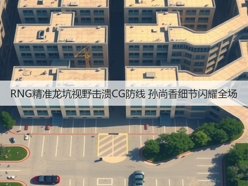 RNG精准龙坑视野击溃CG防线 孙尚香细节闪耀全场