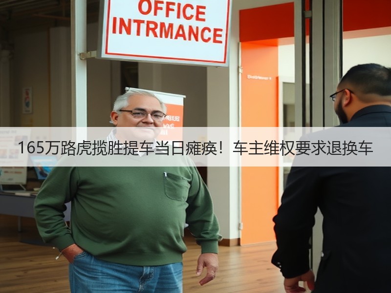 165万路虎揽胜提车当日瘫痪！车主维权要求退换车