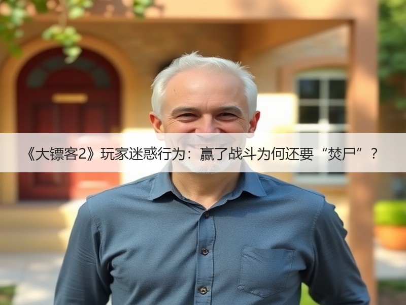 《大镖客2》玩家迷惑行为：赢了战斗为何还要“焚尸”？