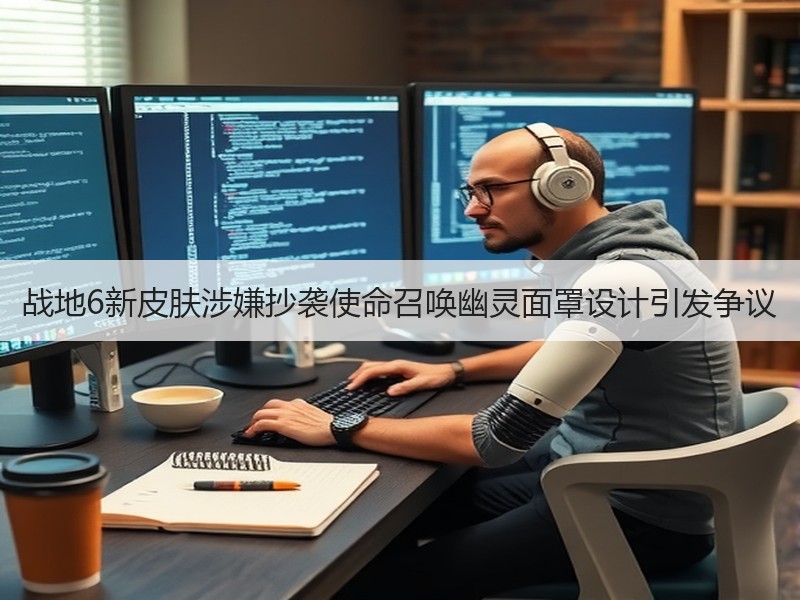 战地6新皮肤涉嫌抄袭使命召唤幽灵面罩设计引发争议