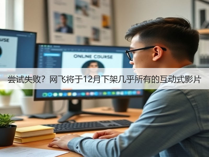 尝试失败？网飞将于12月下架几乎所有的互动式影片