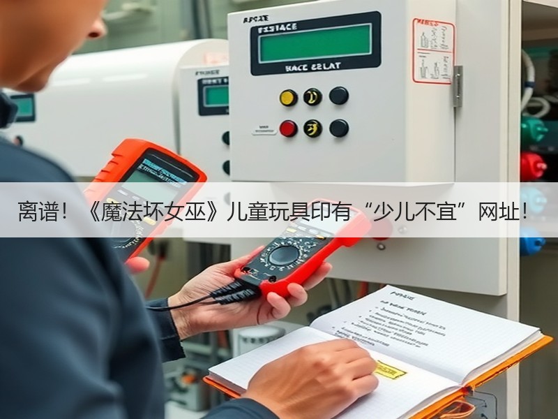 离谱！《魔法坏女巫》儿童玩具印有“少儿不宜”网址！