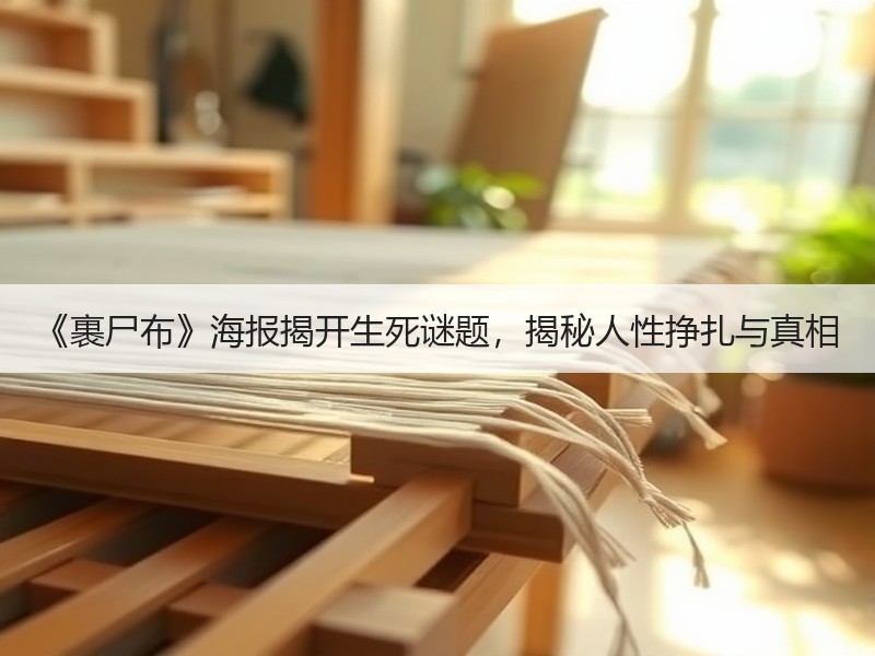《裹尸布》海报揭开生死谜题，揭秘人性挣扎与真相