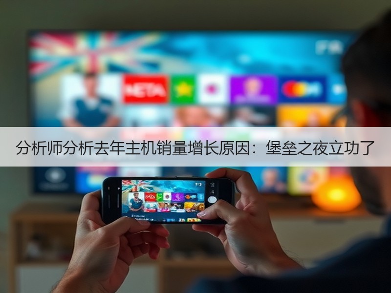 分析师分析去年主机销量增长原因：堡垒之夜立功了