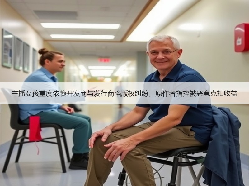 主播女孩重度依赖开发商与发行商陷版权纠纷，原作者指控被恶意克扣收益