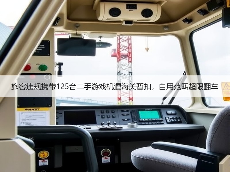 旅客违规携带125台二手游戏机遭海关暂扣，自用范畴超限翻车