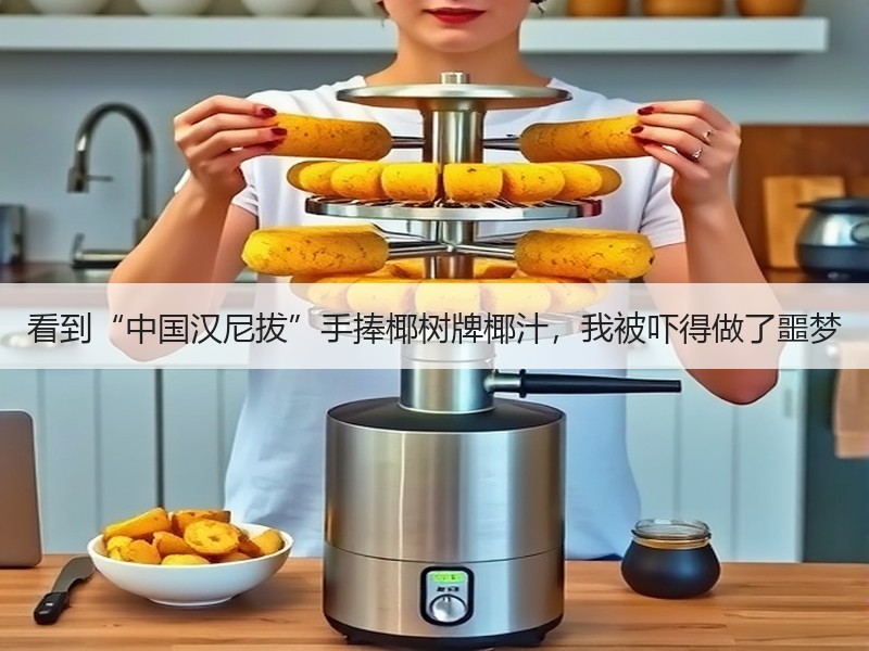 看到“中国汉尼拔”手捧椰树牌椰汁，我被吓得做了噩梦