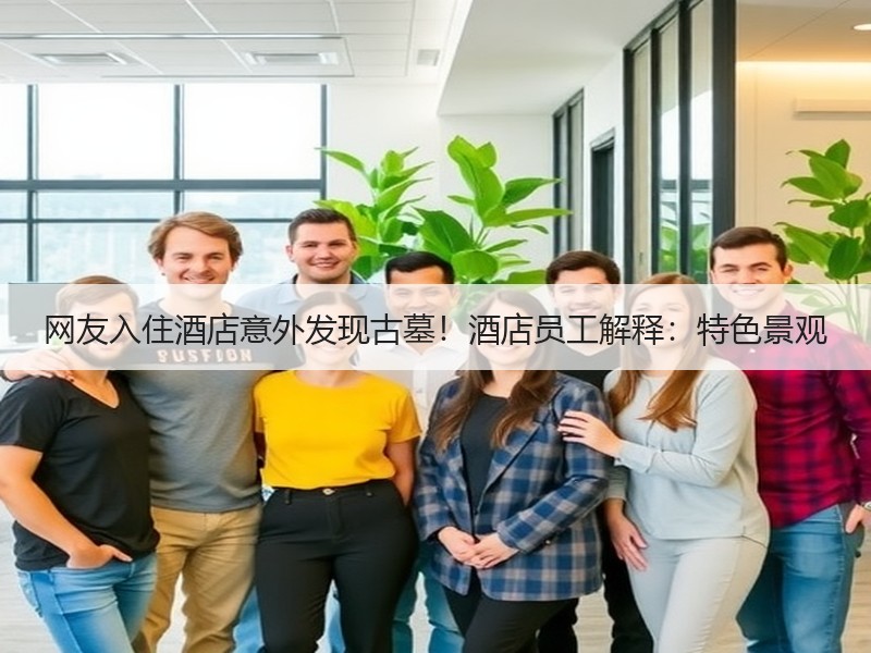 网友入住酒店意外发现古墓！酒店员工解释：特色景观