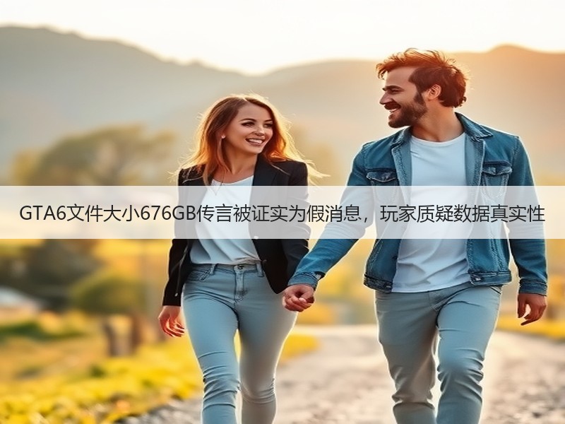 GTA6文件大小676GB传言被证实为假消息，玩家质疑数据真实性