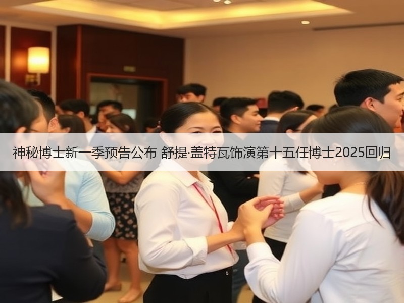 神秘博士新一季预告公布 舒提·盖特瓦饰演第十五任博士2025回归