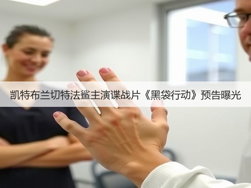 凯特布兰切特法鲨主演谍战片《黑袋行动》预告曝光