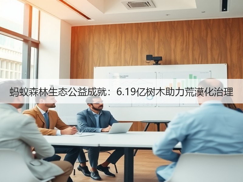 蚂蚁森林生态公益成就：6.19亿树木助力荒漠化治理