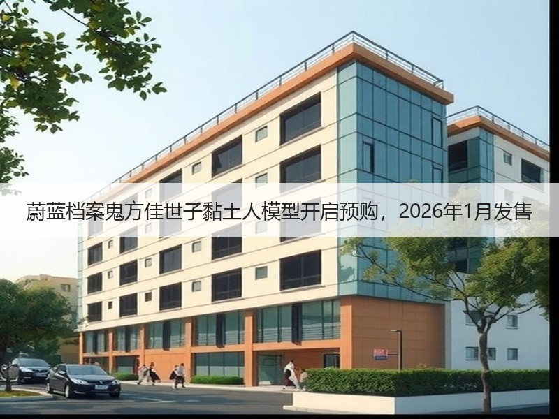 蔚蓝档案鬼方佳世子黏土人模型开启预购，2026年1月发售