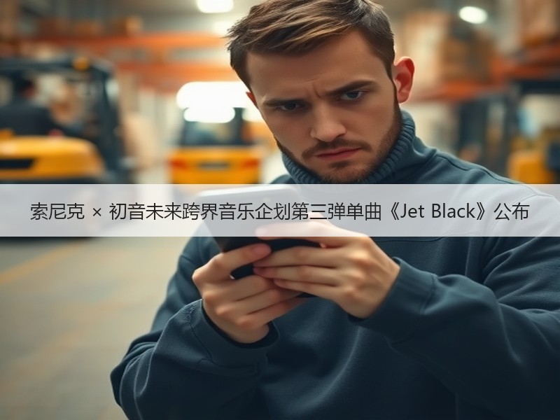 索尼克 × 初音未来跨界音乐企划第三弹单曲《Jet Black》公布