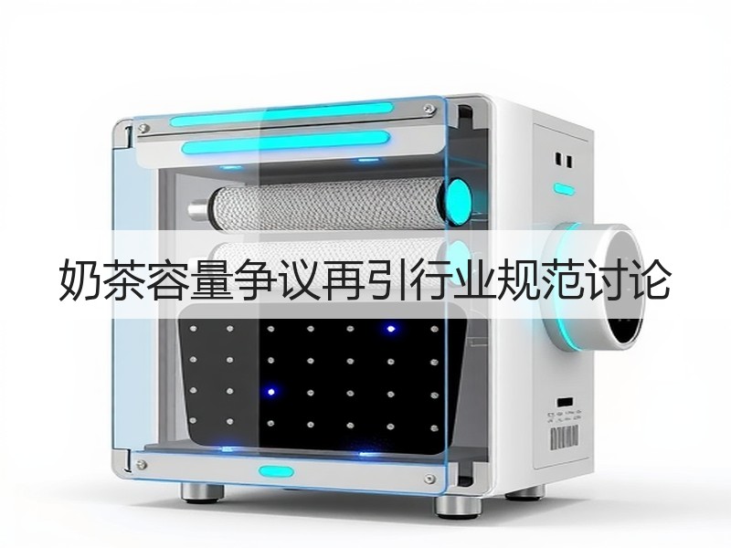 奶茶容量争议再引行业规范讨论