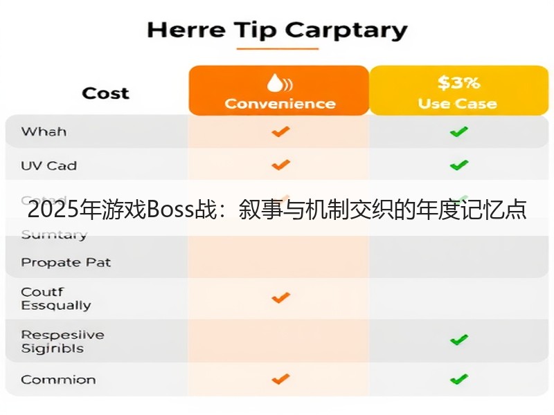 2025年游戏Boss战：叙事与机制交织的年度记忆点