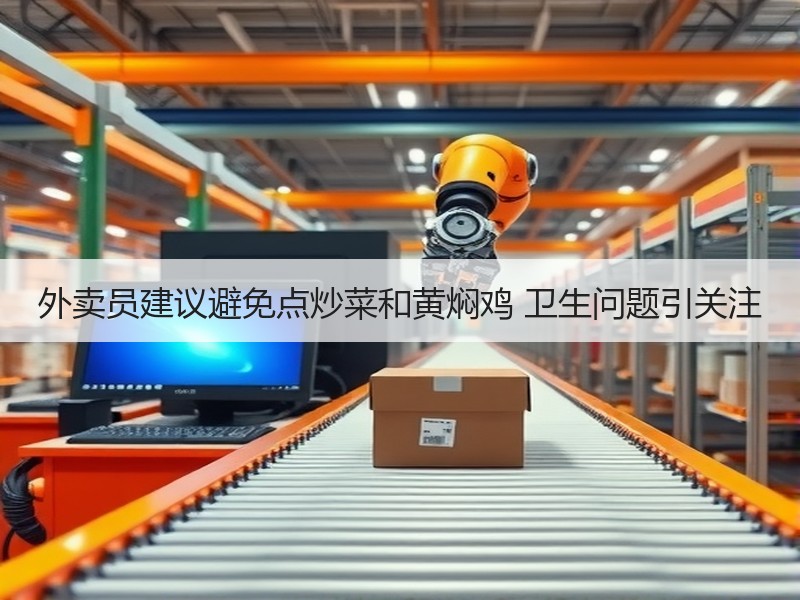 外卖员建议避免点炒菜和黄焖鸡 卫生问题引关注