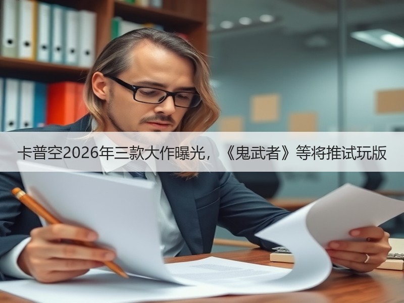卡普空2026年三款大作曝光，《鬼武者》等将推试玩版