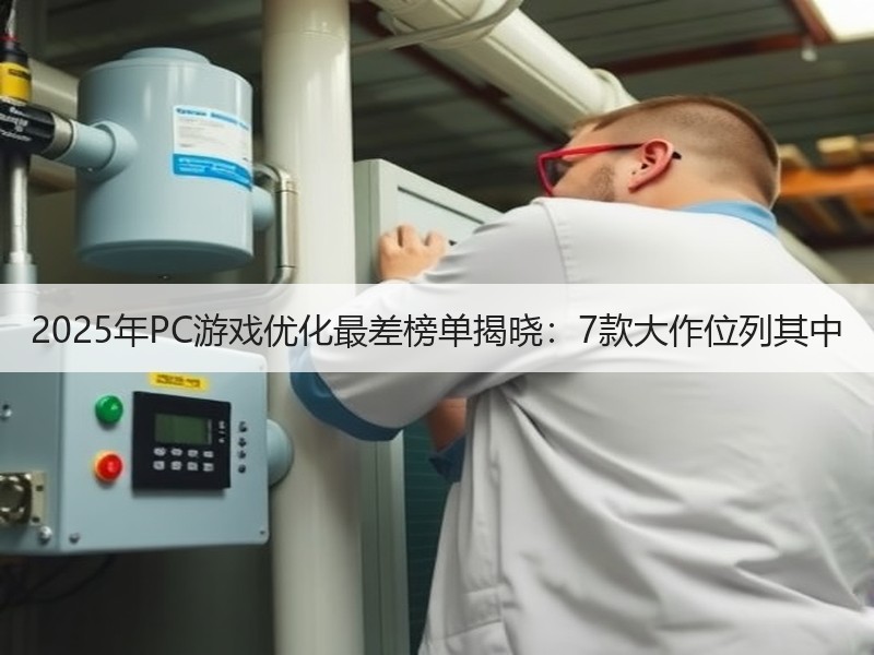 2025年PC游戏优化最差榜单揭晓：7款大作位列其中