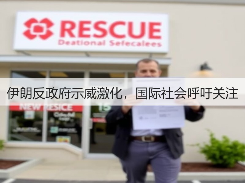 伊朗反政府示威激化，国际社会呼吁关注
