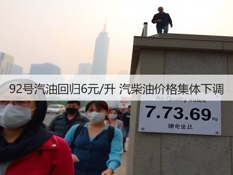 92号汽油回归6元/升 汽柴油价格集体下调