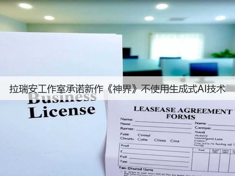 拉瑞安工作室承诺新作《神界》不使用生成式AI技术