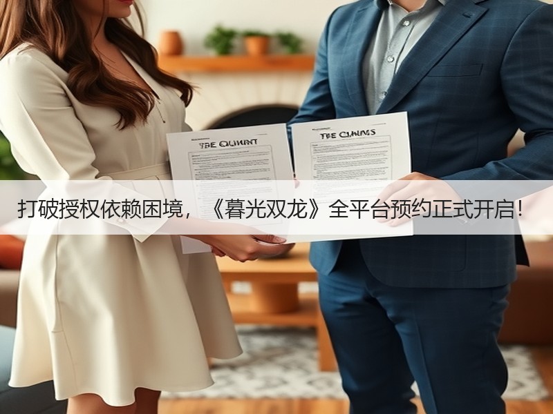 打破授权依赖困境，《暮光双龙》全平台预约正式开启！