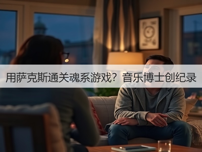 用萨克斯通关魂系游戏？音乐博士创纪录