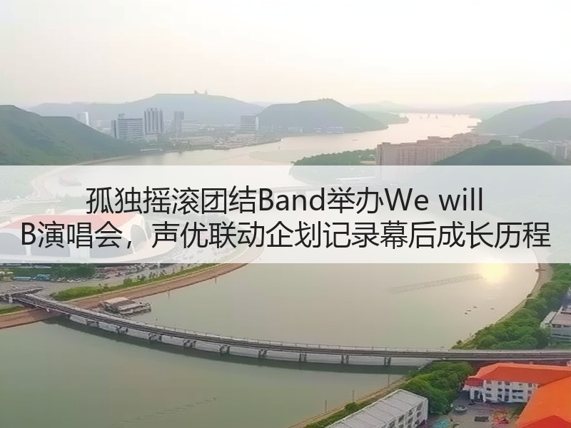 孤独摇滚团结Band举办We will B演唱会，声优联动企划记录幕后成长历程