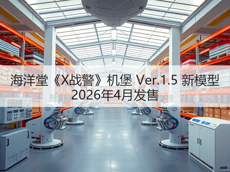 海洋堂《X战警》机堡 Ver.1.5 新模型 2026年4月发售