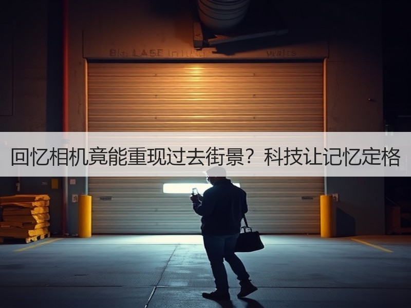 回忆相机竟能重现过去街景？科技让记忆定格