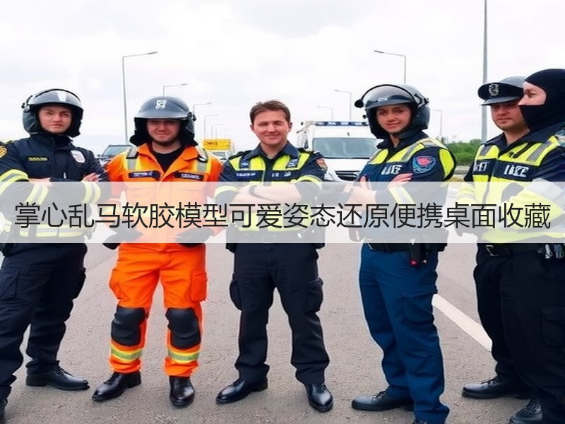 掌心乱马软胶模型可爱姿态还原便携桌面收藏